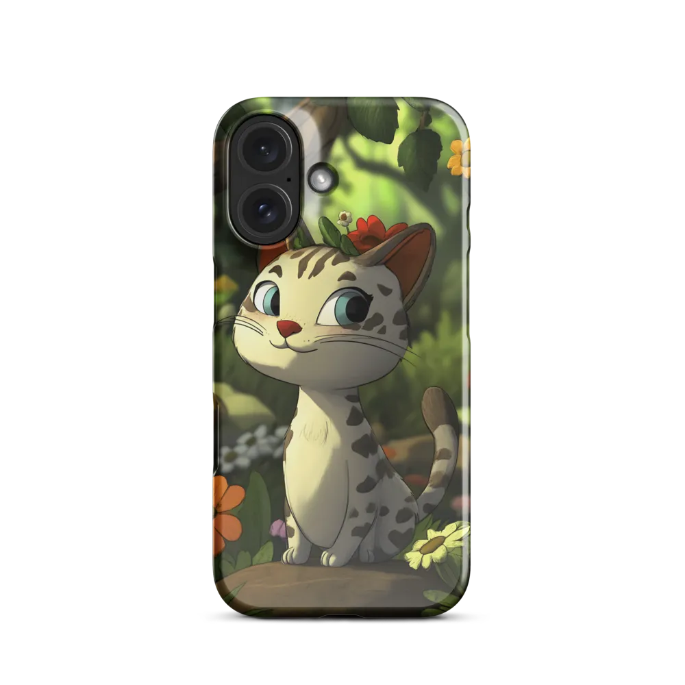 Whimsical Forest Kitten 
 Samsung Galaxy S10 | Snap Case