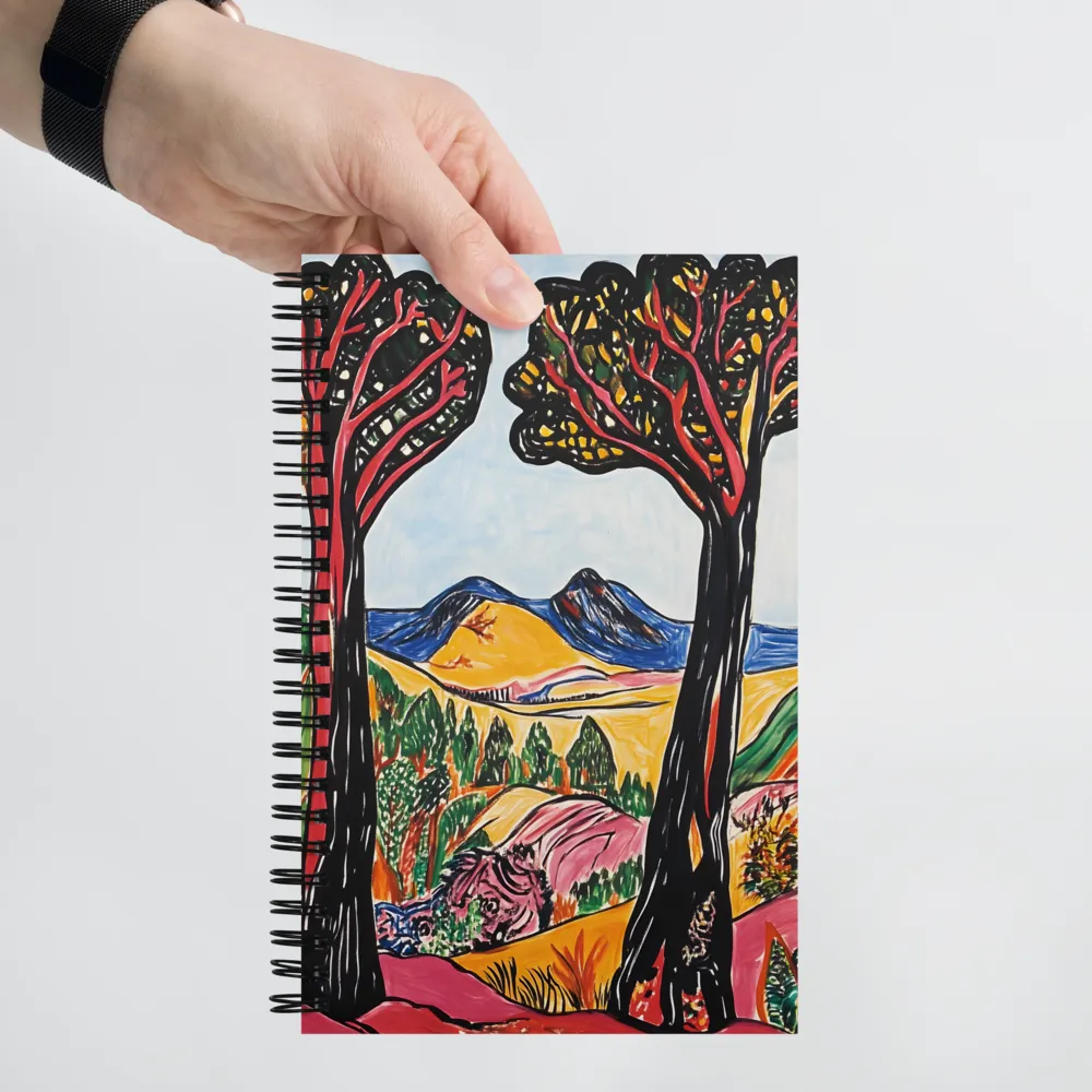 Fauvist Landscape 
 Spiral Notebook | 140 pages