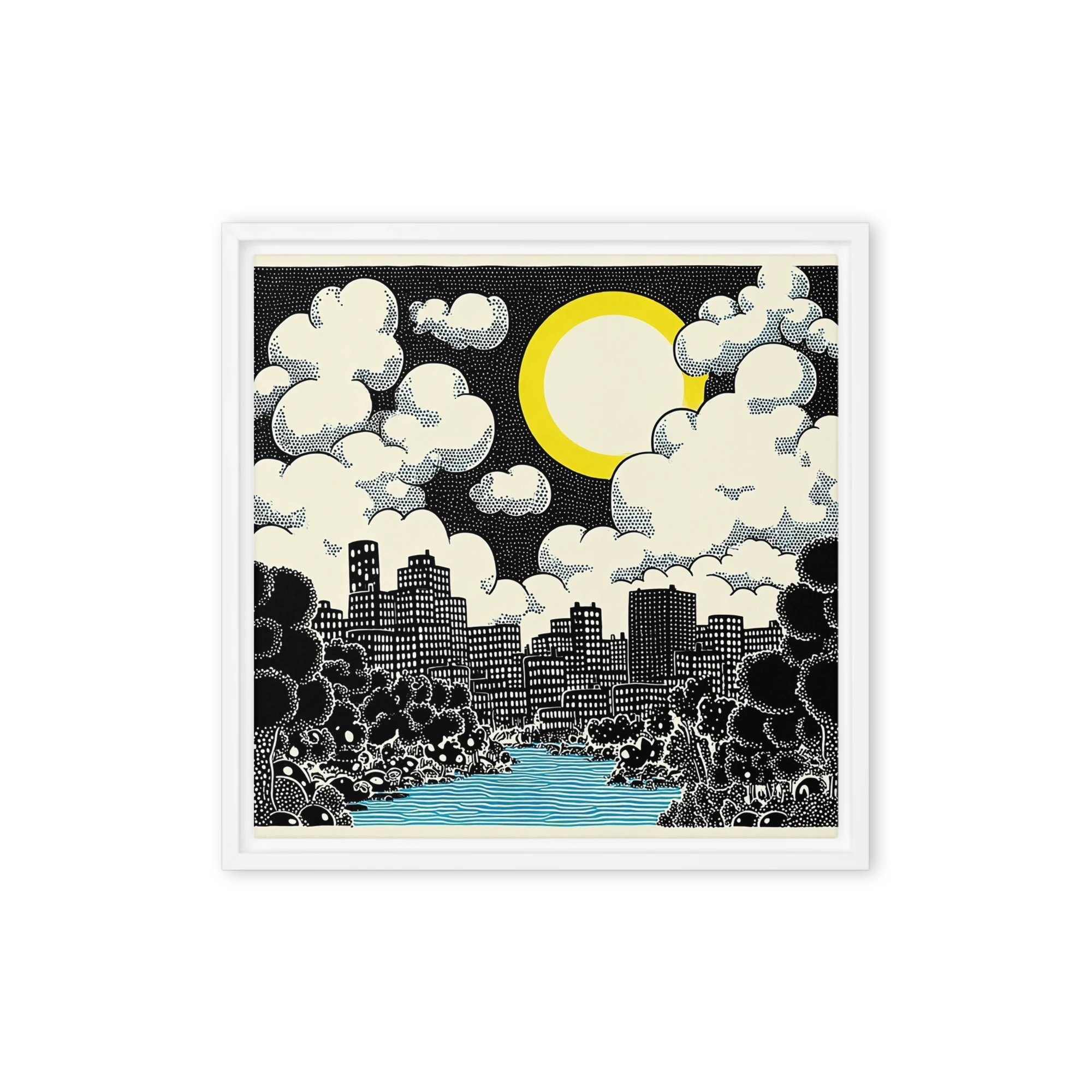 Pop Art Cityscape