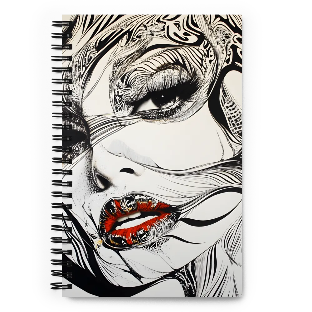 Enigma of Lines 
 Spiral Notebook | 140 pages