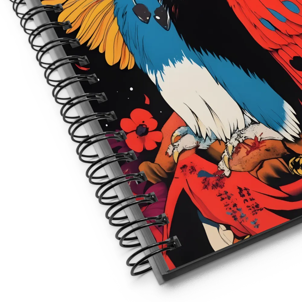 Celestial Feline Spirit 
 Spiral Notebook | 140 pages