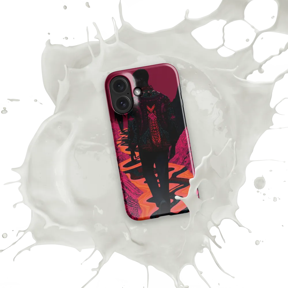 Journey Through Magenta 
 Samsung Galaxy S25 | Snap Case