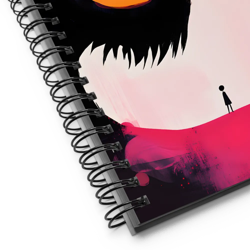 The Confrontation of Shadows 
 Spiral Notebook | 140 pages