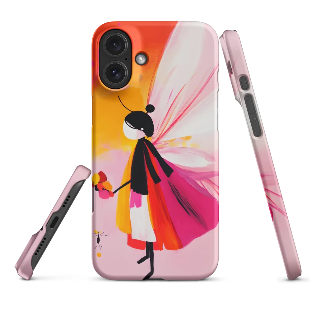 Abstract Fairy with Flowers | Phone Case