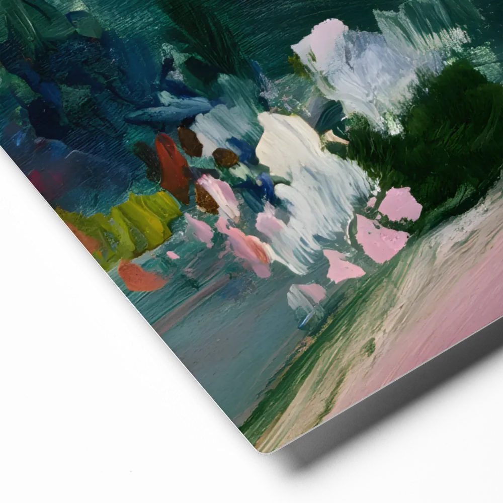 Impressionist Green Hills 
 Canvas | 24″x 24″