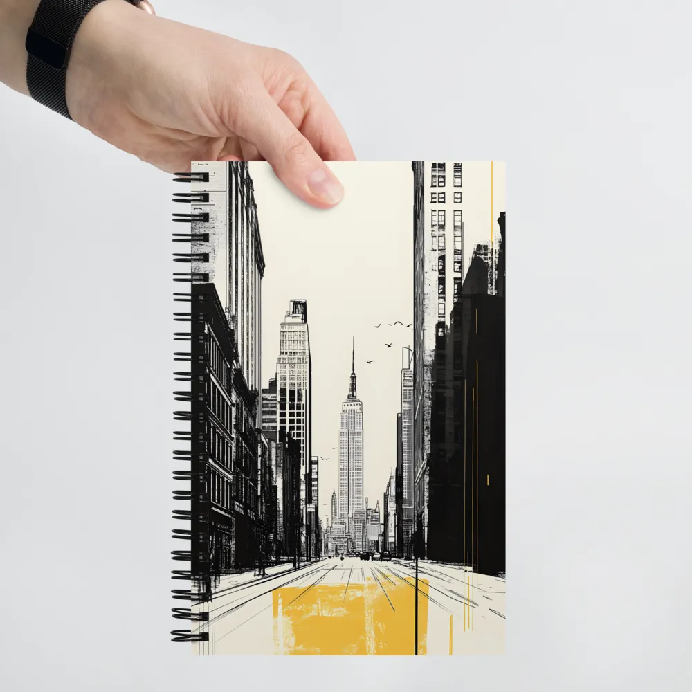 Urban Sketch: Empire Street 
 Spiral Notebook | 140 pages
