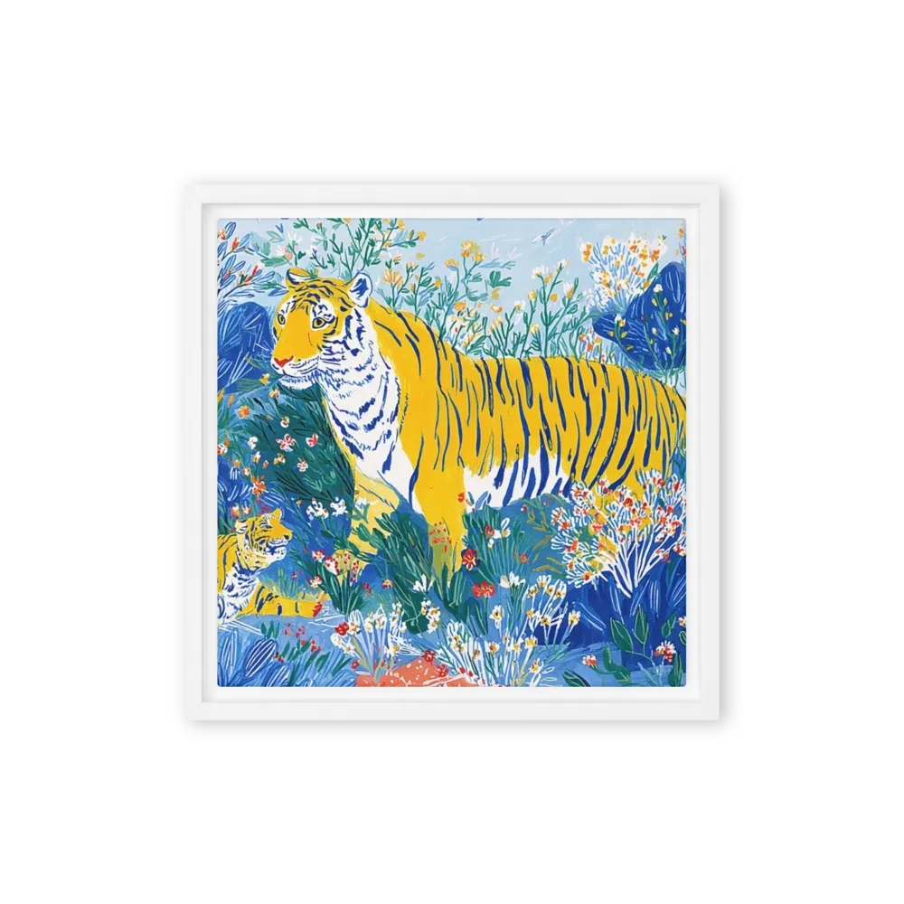 Jungle Tigers 
 Canvas | 26″x 26″