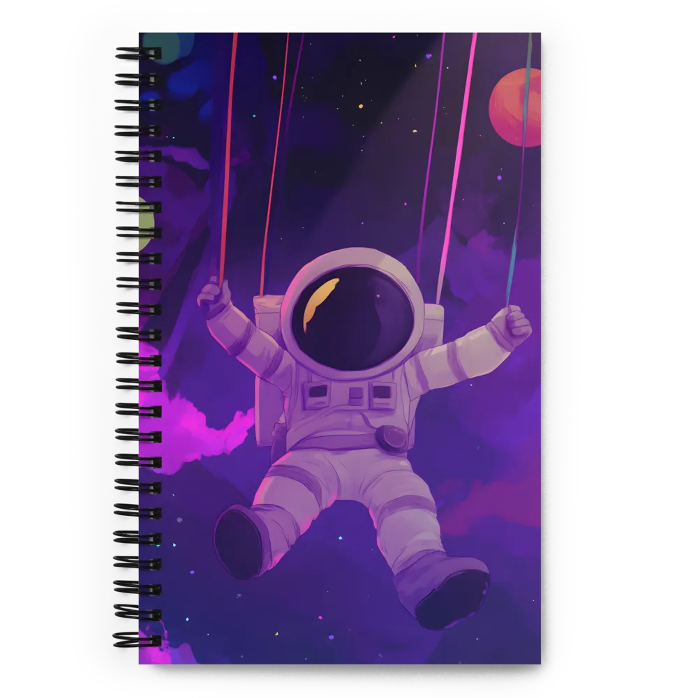 Cosmic Swingset 
 Spiral Notebook | 140 pages
