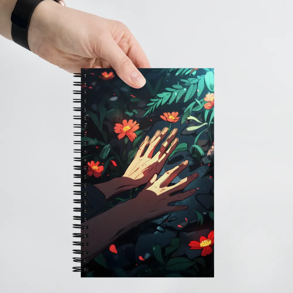 Embrace of Light and Nature 
 Spiral Notebook | 140 pages