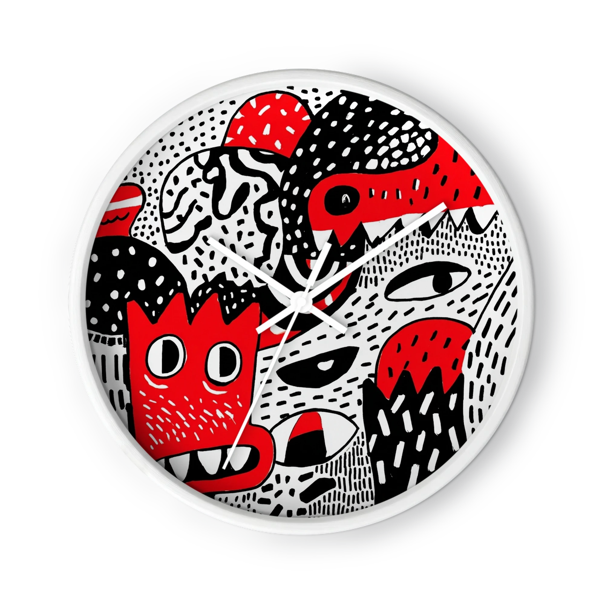 Red Monster Collage