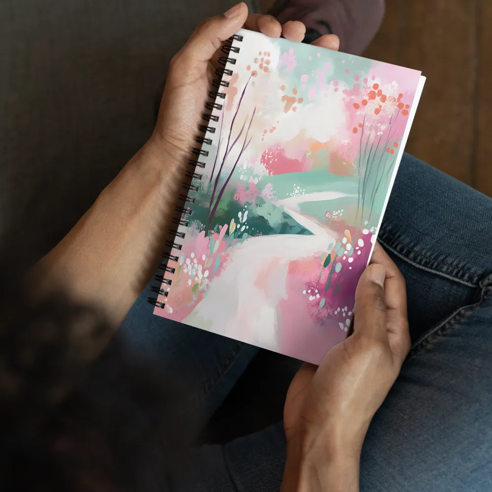 Enchanted Path Landscape 
 Spiral Notebook | 140 pages