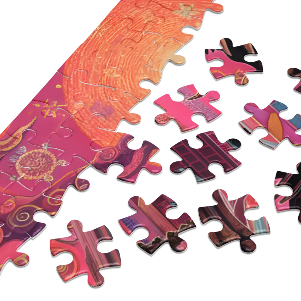 Neon Tyrant | Jigsaw Puzzles