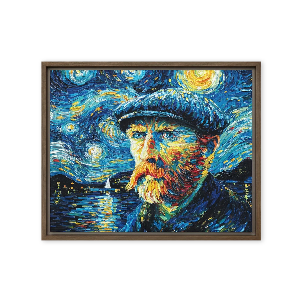 Starry Night Self-Portrait | Art Print
