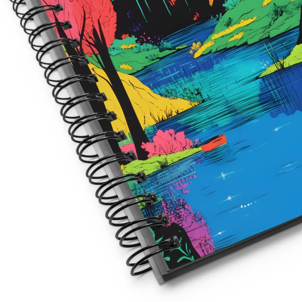 Luminous River Dreamscape 
 Spiral Notebook | 140 pages