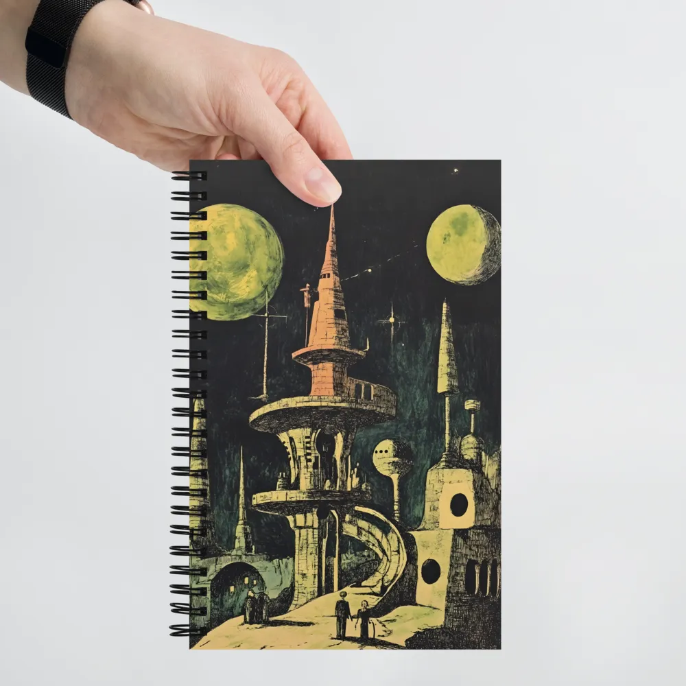 Echoes of a Distant Future 
 Spiral Notebook | 140 pages