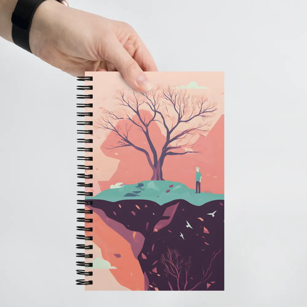 Above and Below 
 Spiral Notebook | 140 pages
