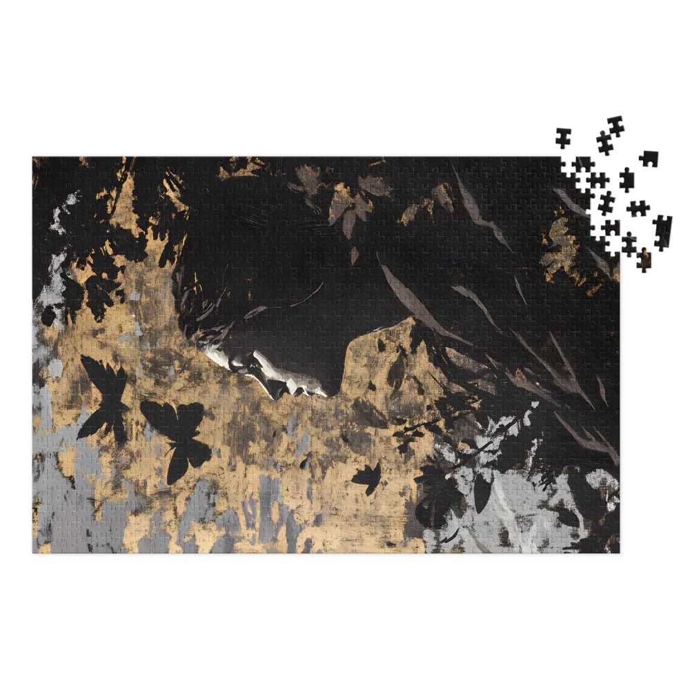 Golden Reverie 
 Jigsaw Puzzle in Tin Box