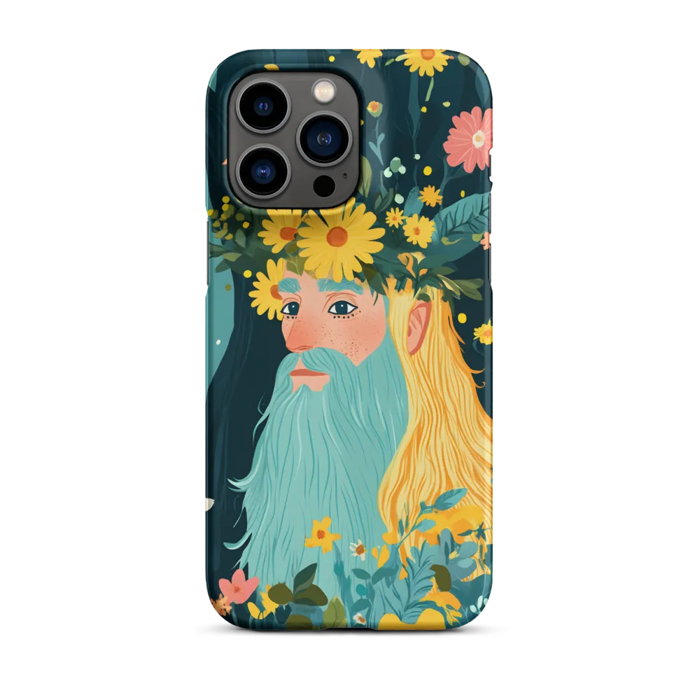 Nature Spirit with Floral Crown | Phone Case