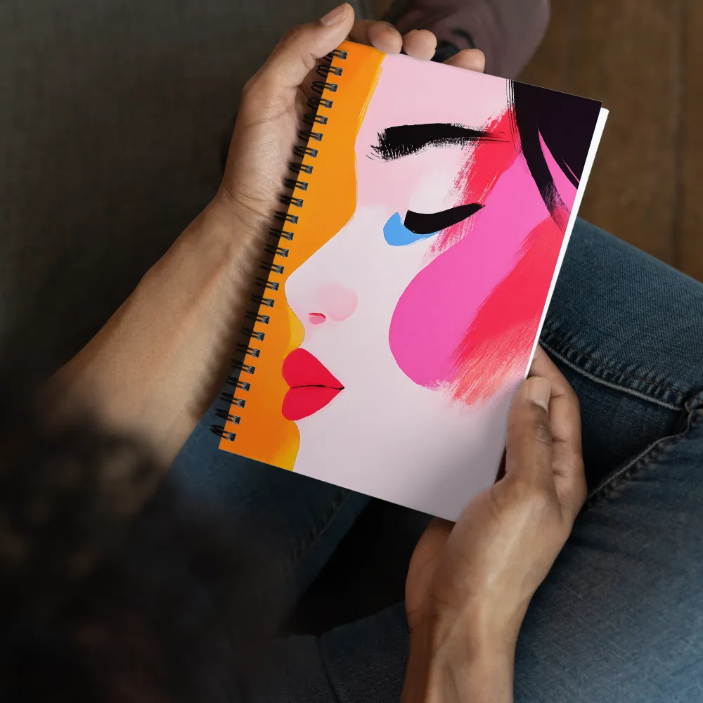 Vibrant Pop Gaze 
 Spiral Notebook | 140 pages