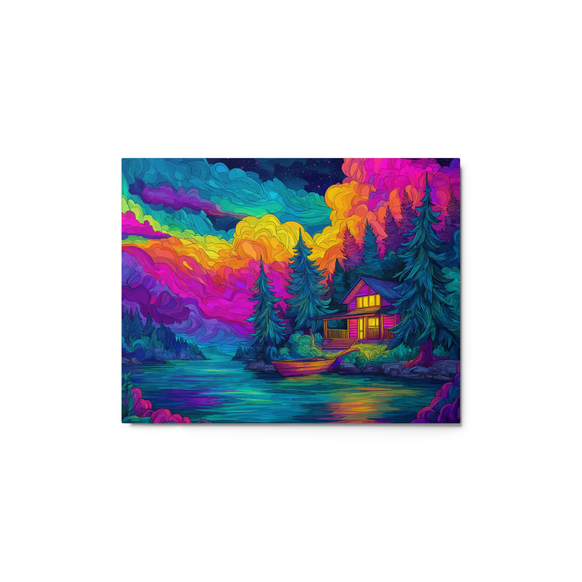Neon Lake Cabin