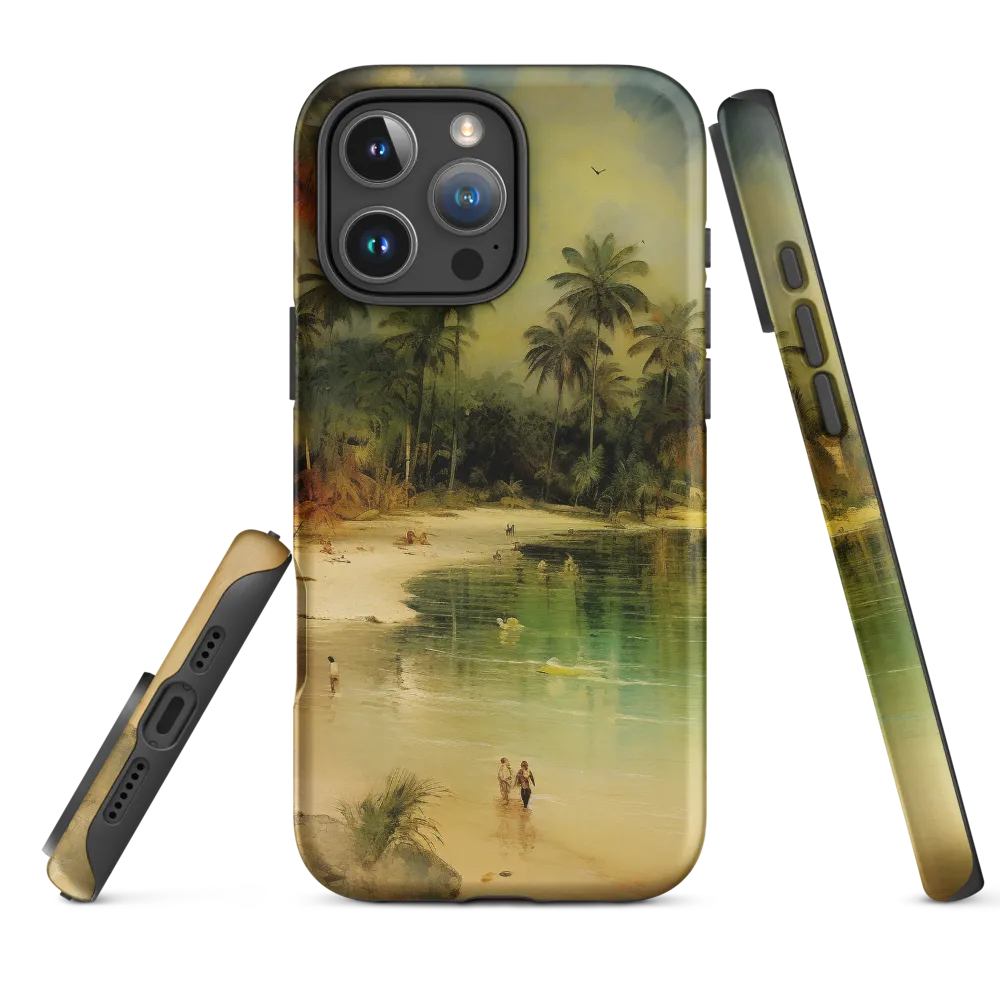 Impressionistic Beach Scene