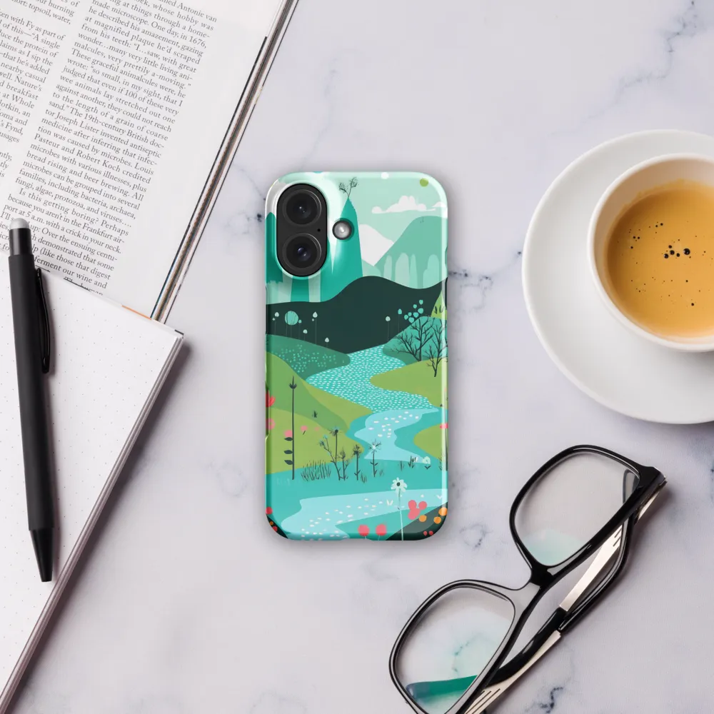 Whimsical River Valley 
 iPhone 15 Pro | MagSafe® Tough Case