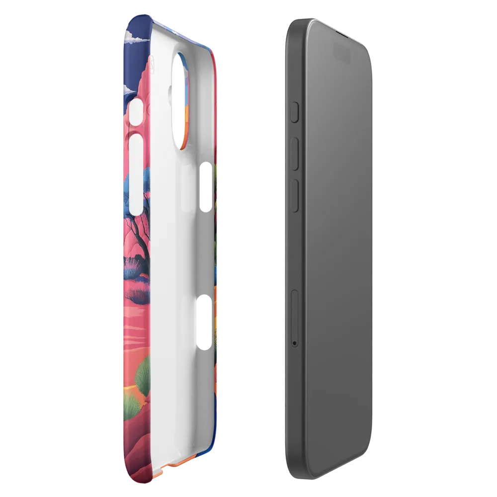 Vibrant Surrealist Landscape | Phone Case