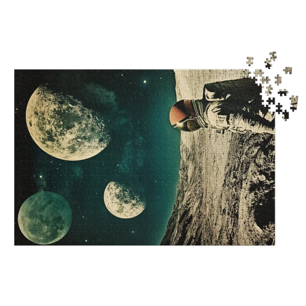 Cosmic Explorer 
 Jigsaw Puzzle in Tin Box