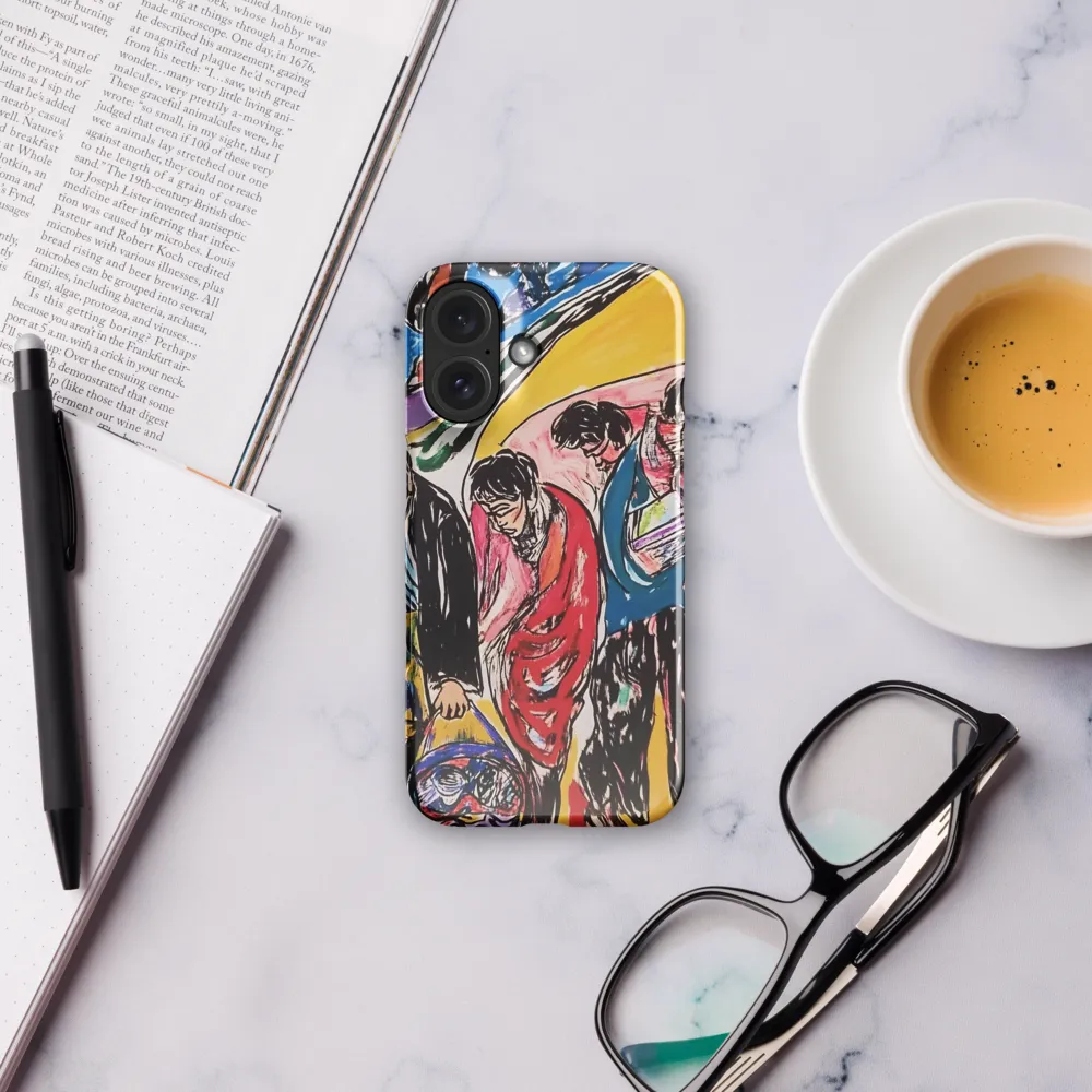 The Pensive Walk 
 iPhone 13 Pro | Snap Case