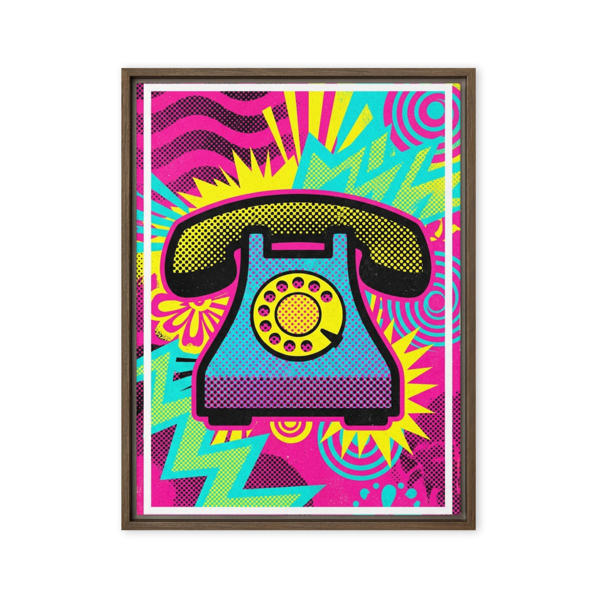 Telefone Retro Pop Art