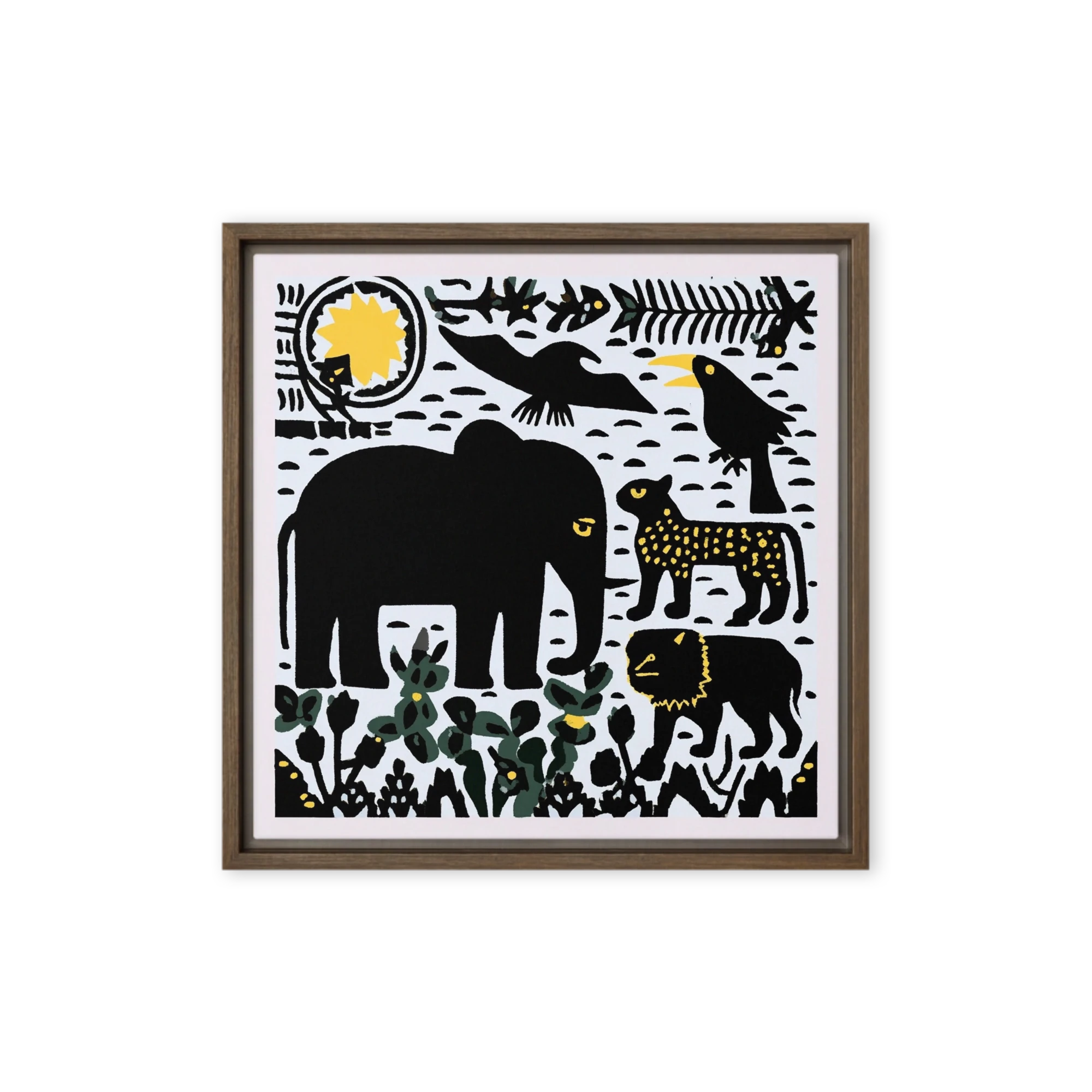 Jungle Wildlife Print