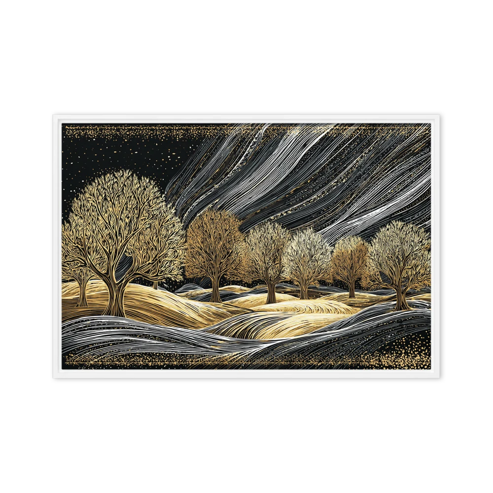 Gilded Nocturne | Art Print
