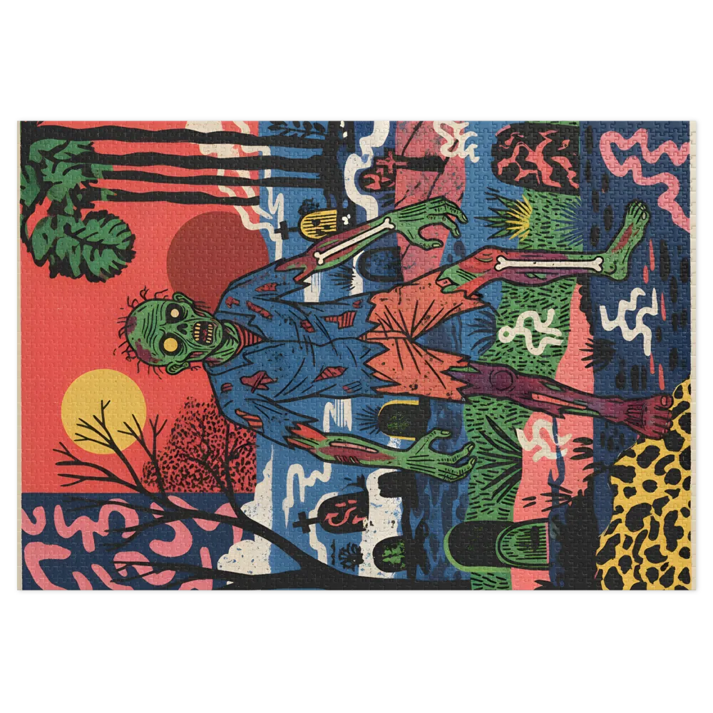 Neon Gravewalker | Jigsaw Puzzles
