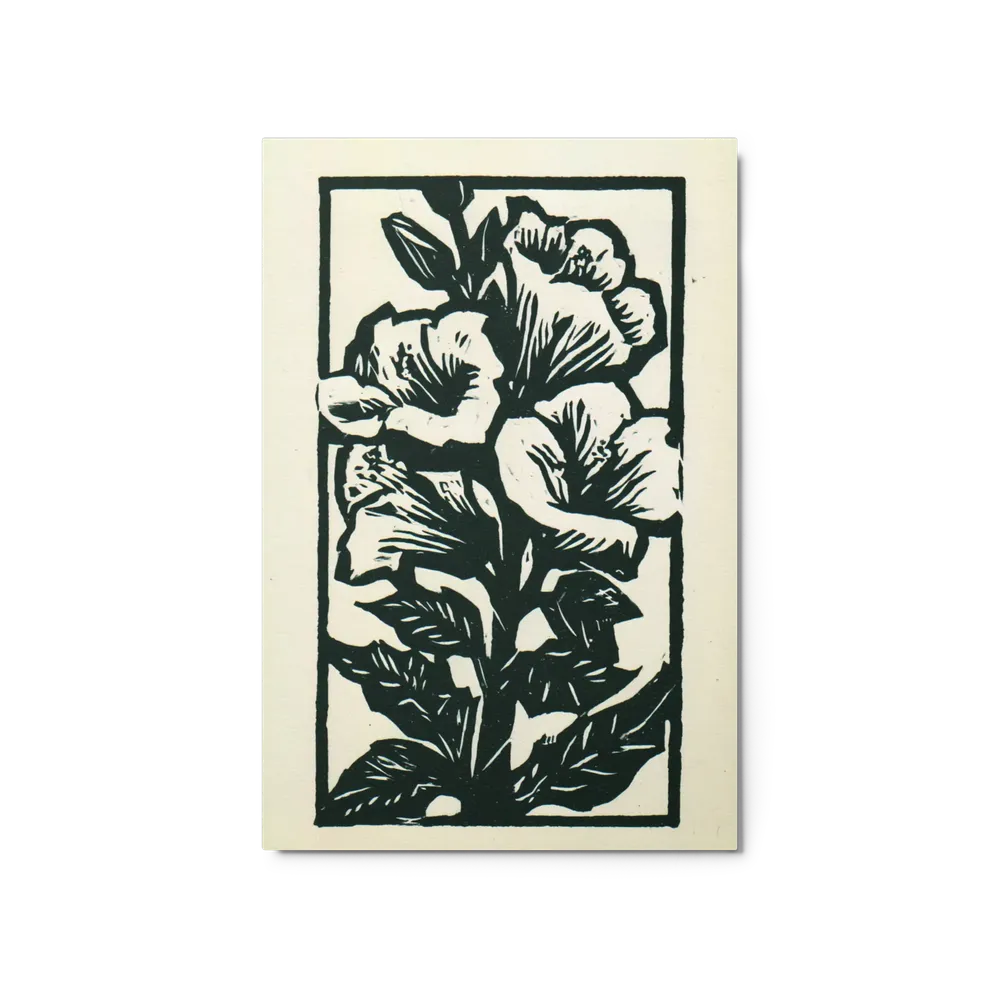 Hibiscus Silhouette | Art Print