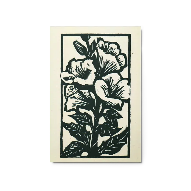Hibiscus Silhouette | Art Print