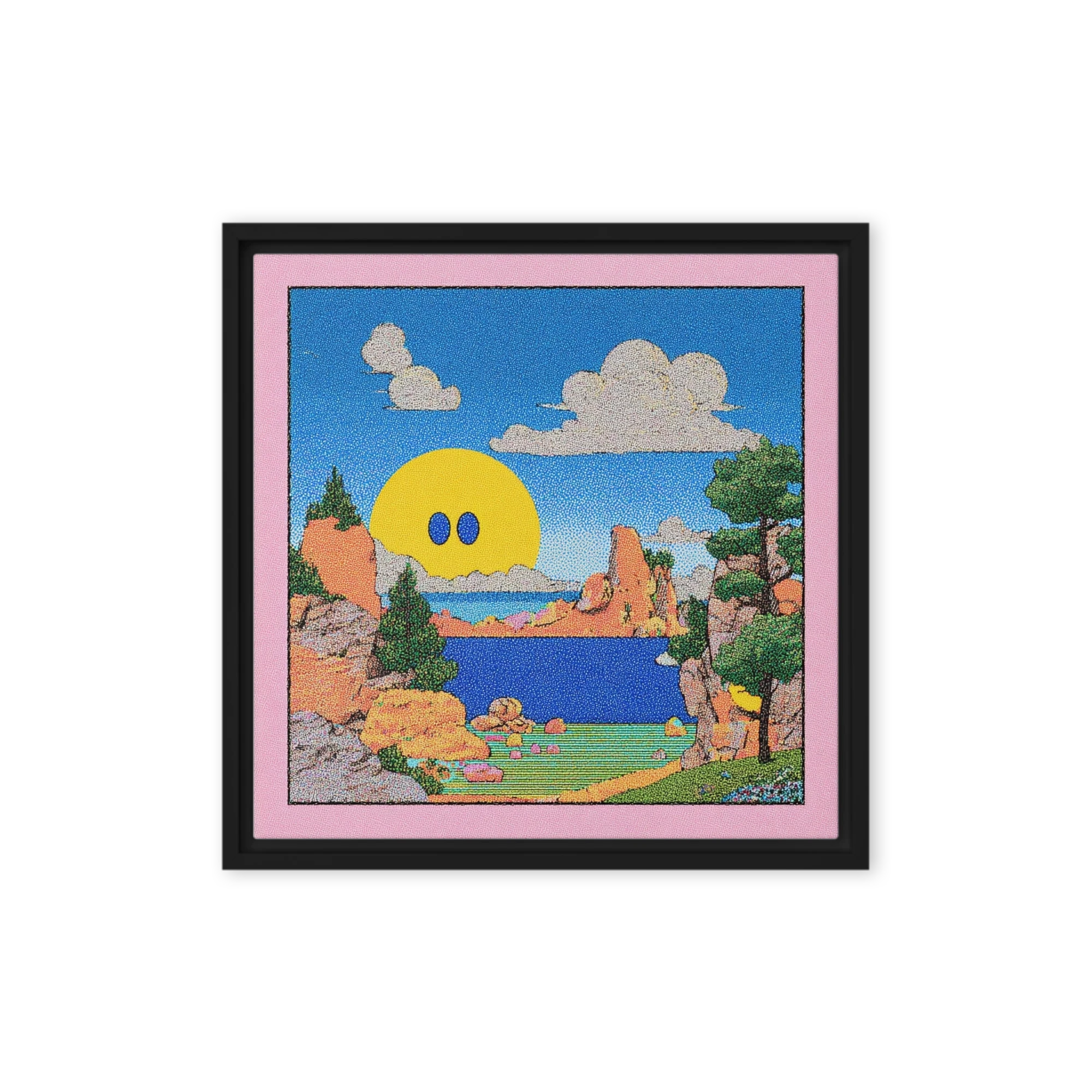 Sun Over the Lake