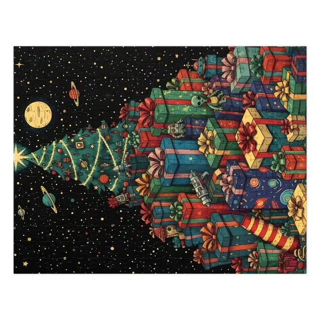 Cosmic Christmas Tree | Jigsaw Puzzles
