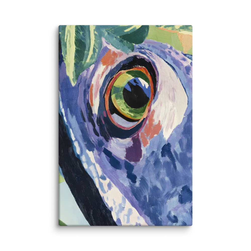 Vivid Abstract Eye 
 Canvas | 8″x 12″