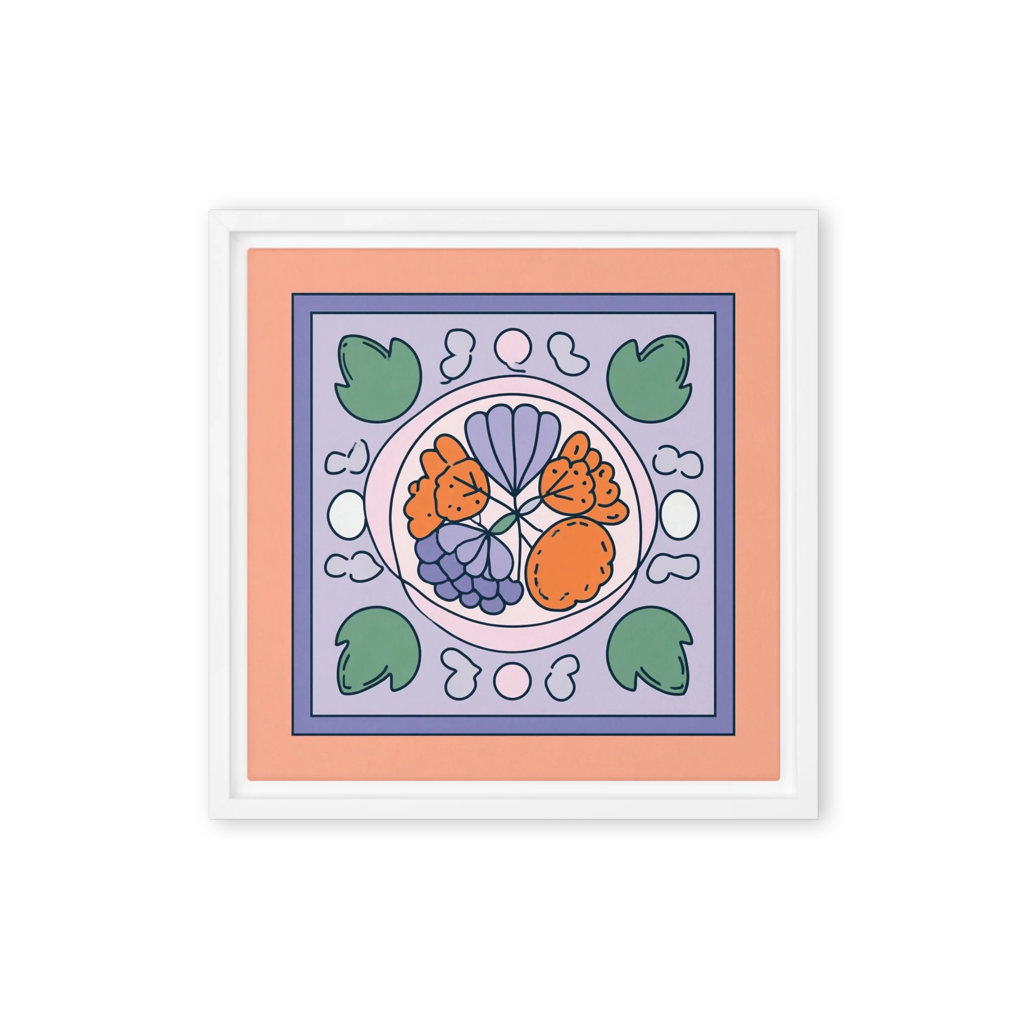 Fruit Medallion Tile