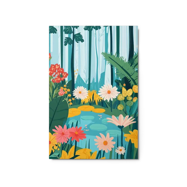 Enchanted Forest Pond | Art Print