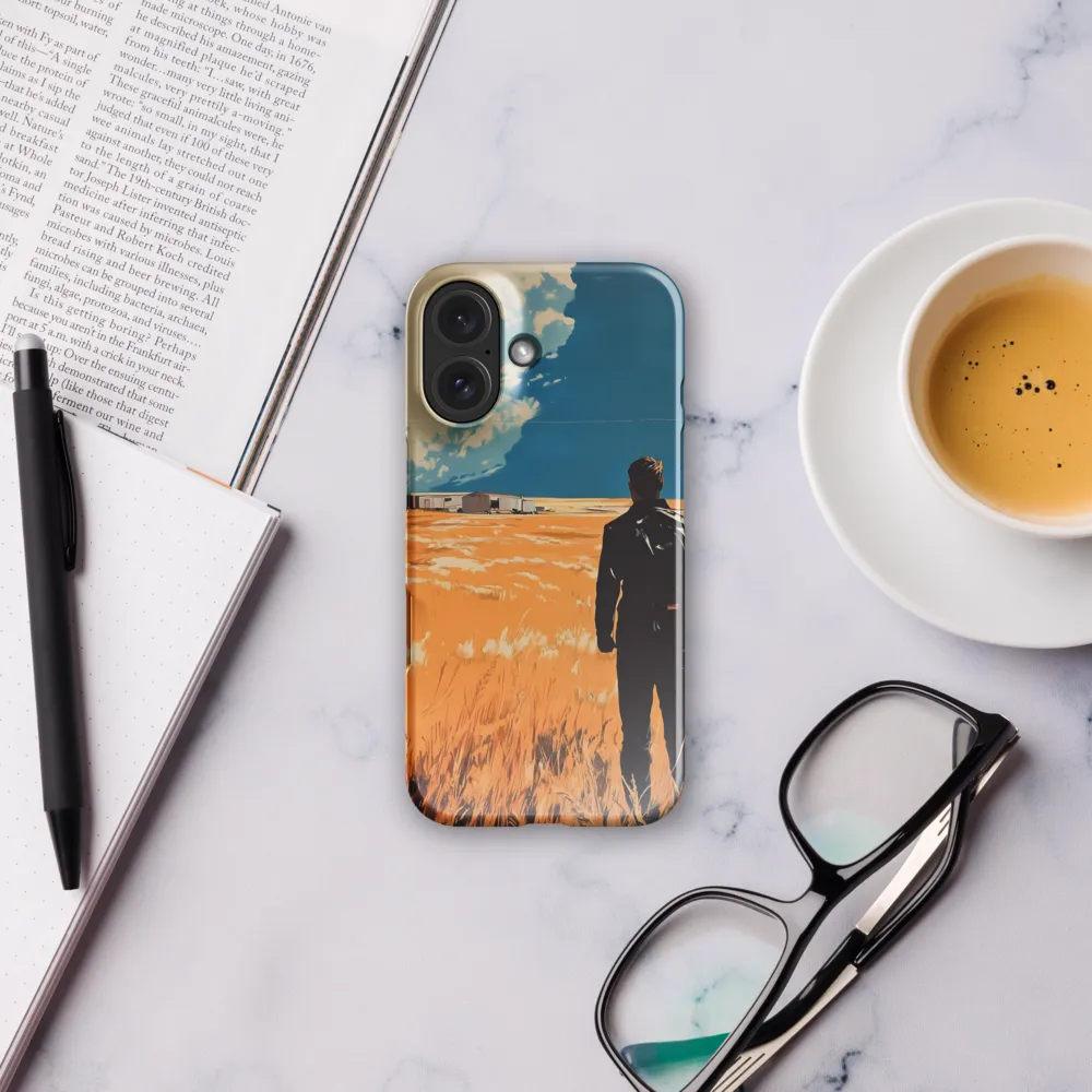 Man in Golden Field 
 iPhone 14 Plus | Tough Case
