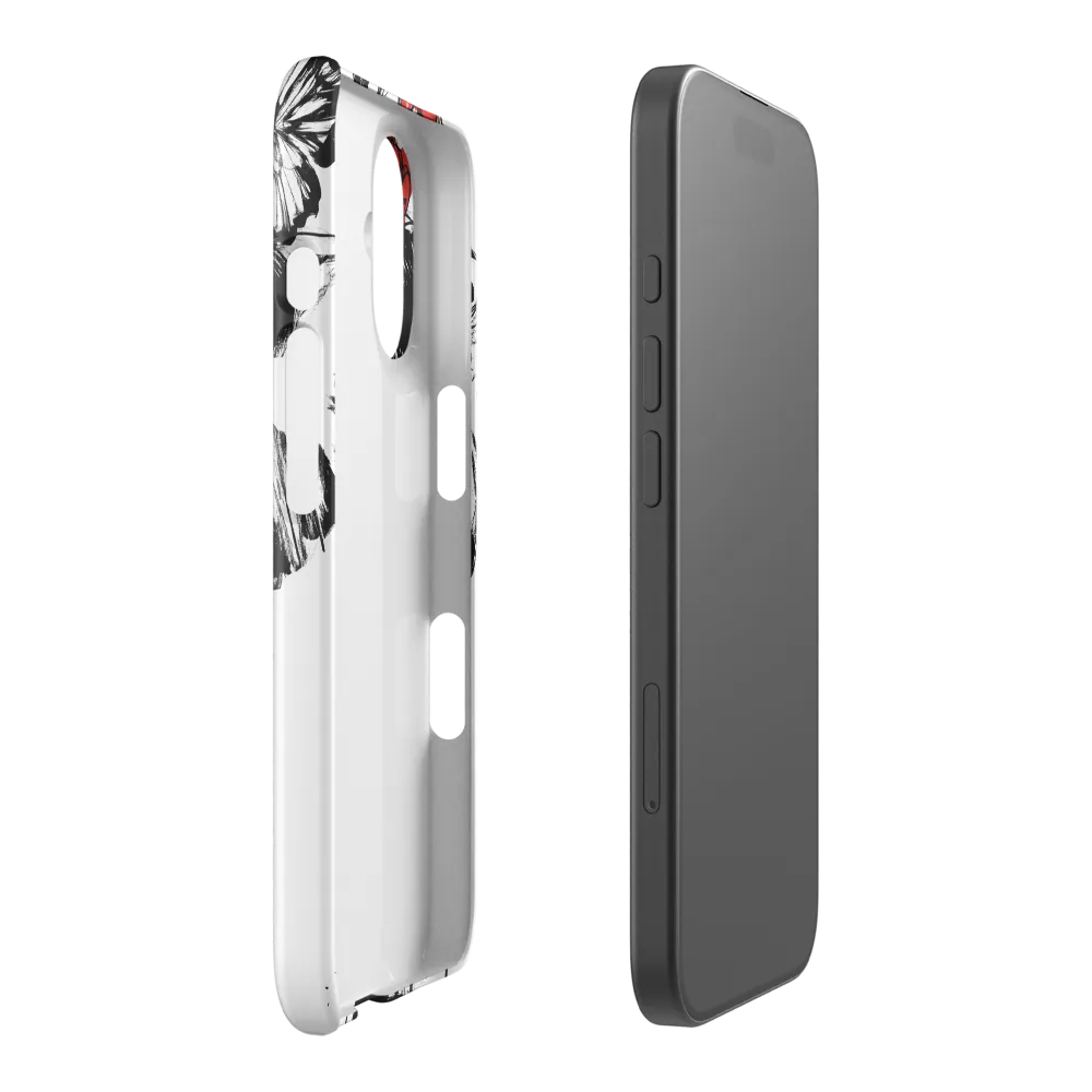 Elephant with Crimson Flower 
 iPhone 16 Pro | Tough Case