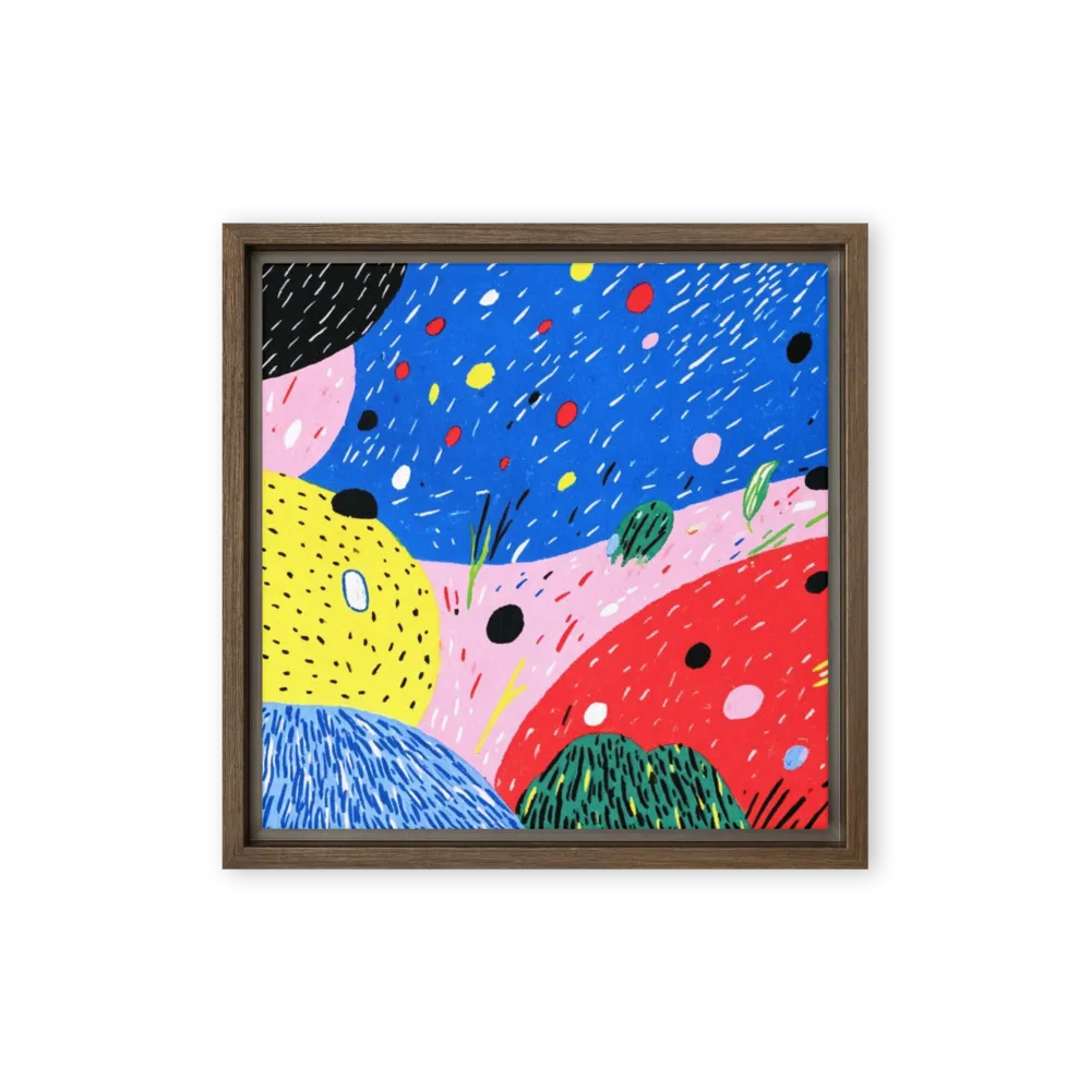 Cosmic Garden Landscape | Art Print