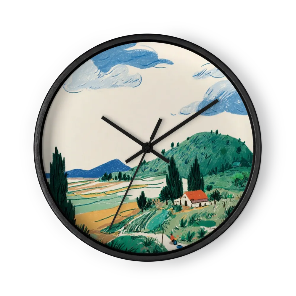 Tuscan Countryside | Wall Clock