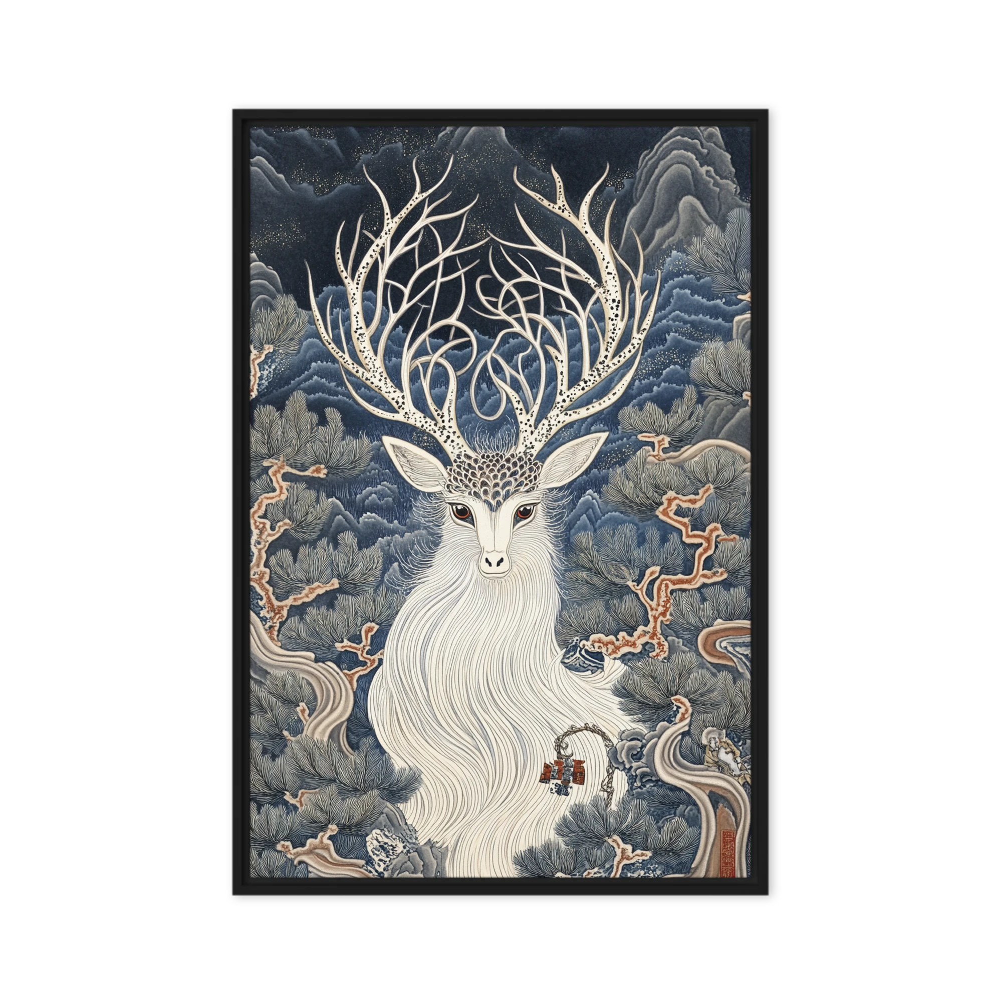 Celestial Forest Stag | Art Print