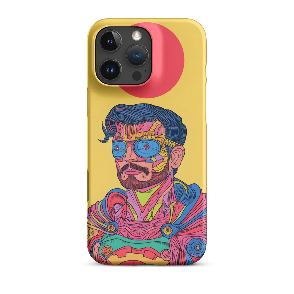Colorful Superhero Portrait | Phone Case