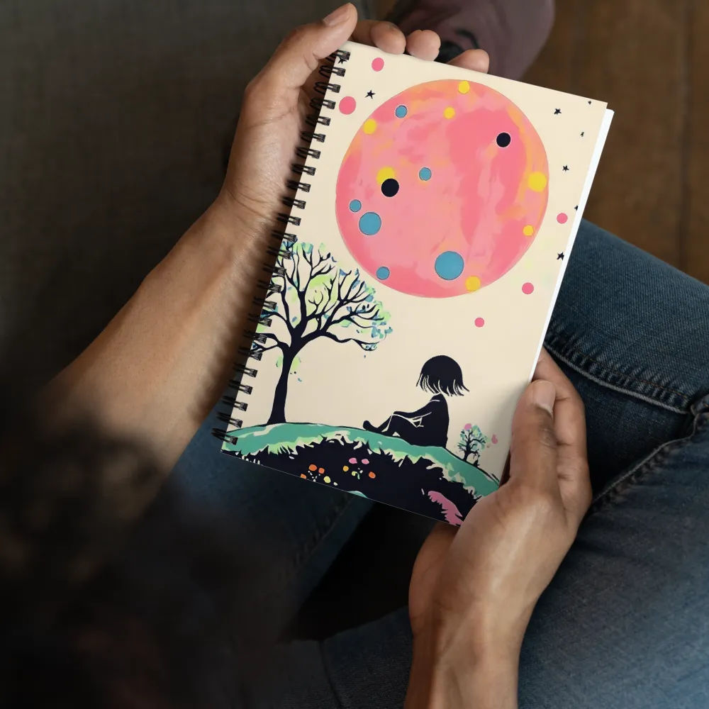 Moon Gazer 
 Spiral Notebook | 140 pages
