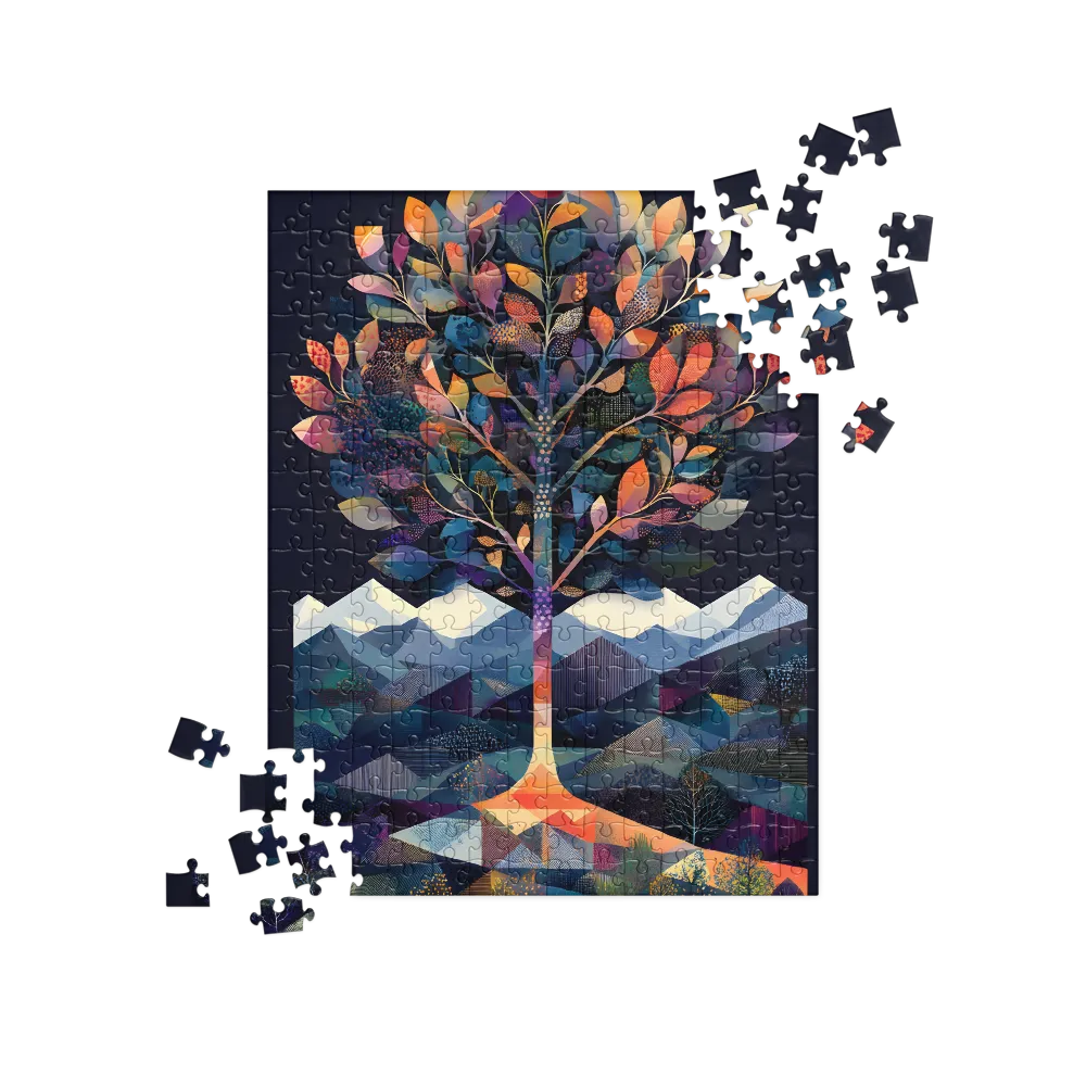 Geometric Tree of Life 
 Jigsaw Puzzle
