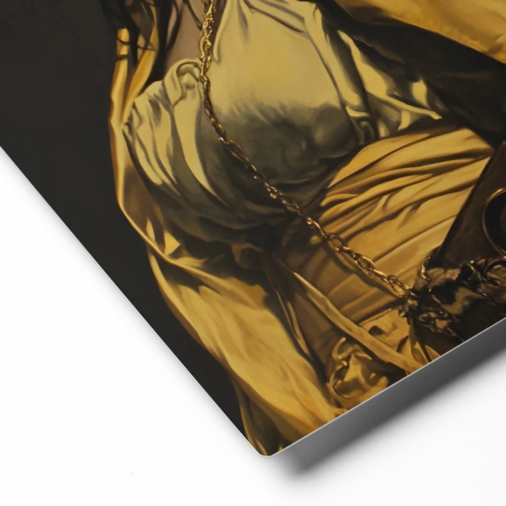 Lady in Gold Cloak | Art Print