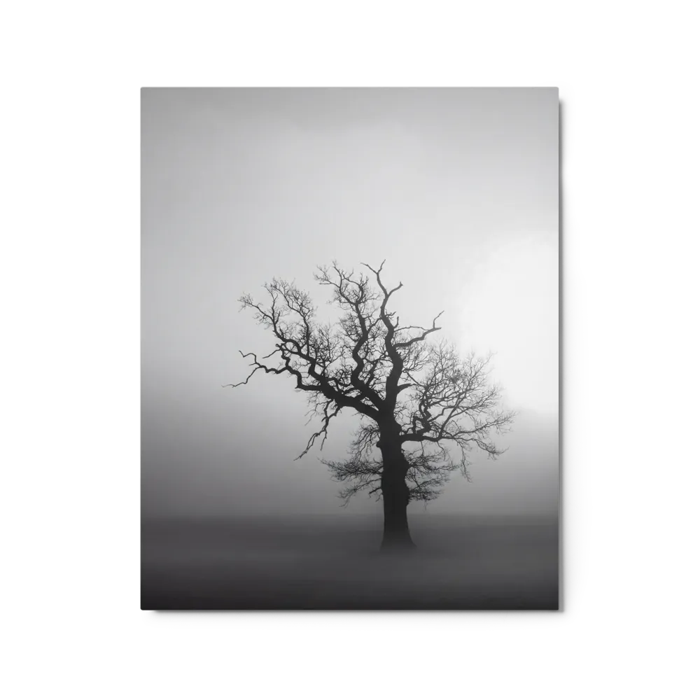 Solitary Tree in Fog